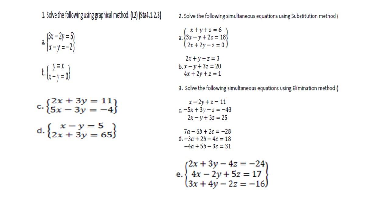 1 Solve The Following Using Graphical Method 12 Chegg Com