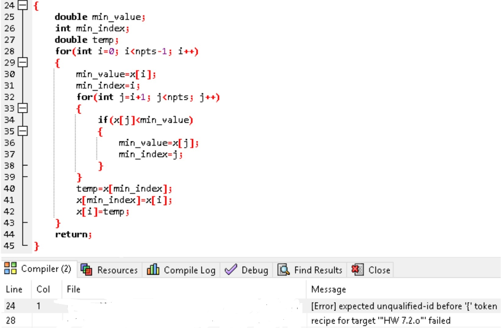 Solved C++ I have these two erroes when i try to run my | Chegg.com