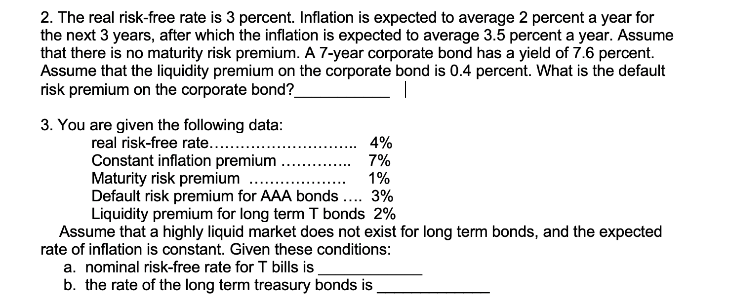 solved-2-the-real-risk-free-rate-is-3-percent-inflation-is-chegg