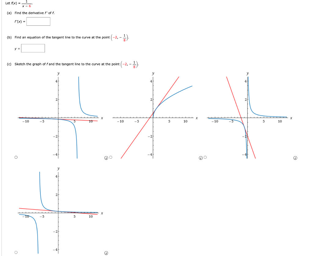 Solved Use the four-step process to find the slope of the | Chegg.com