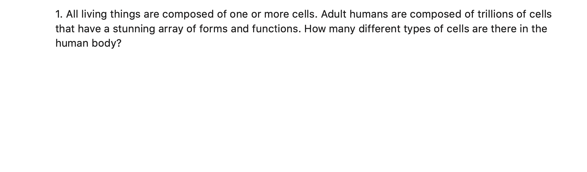 living things are composed of cells whose structure is both