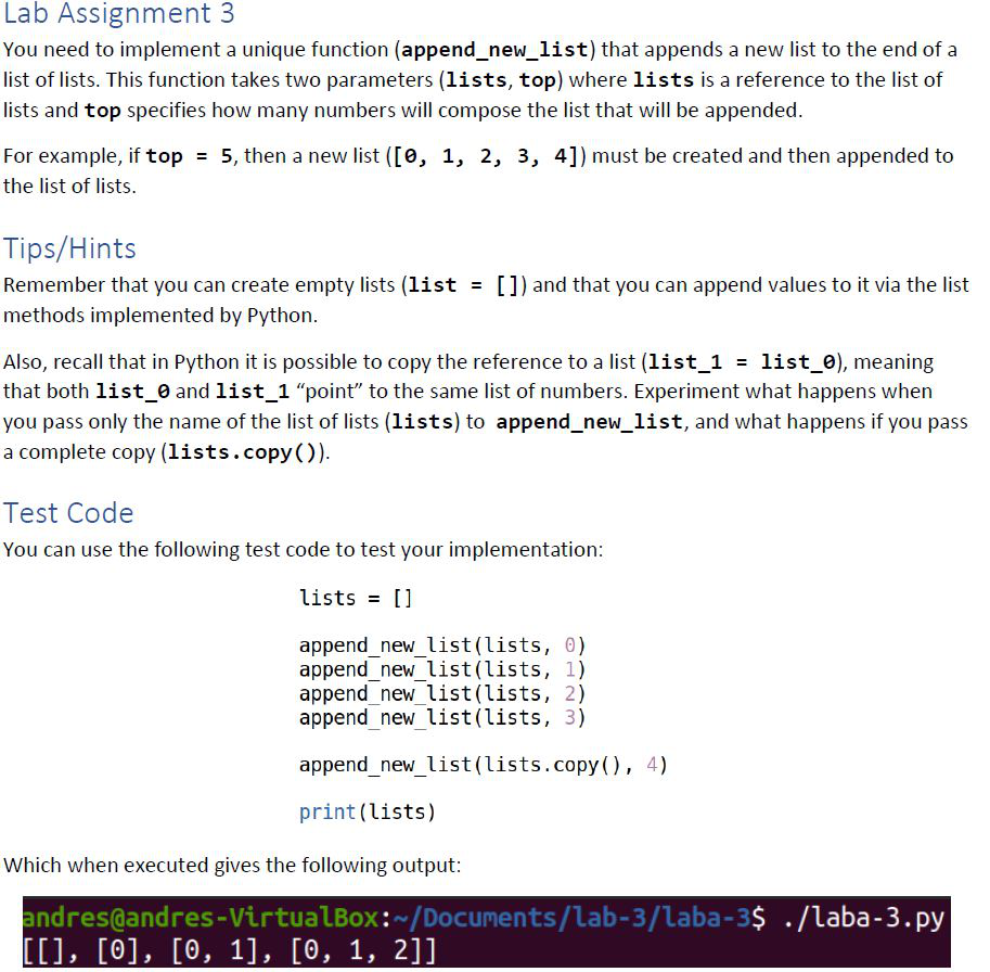 Solved Lab Assignment 3 You need to implement a unique | Chegg.com