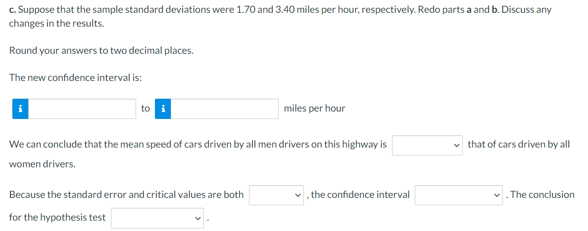 Solved An insurance company wants to know if the average | Chegg.com