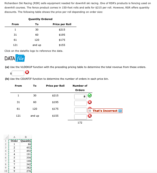 Solved PLEASE ANSWER ALL - Thank You! All Data That Is | Chegg.com