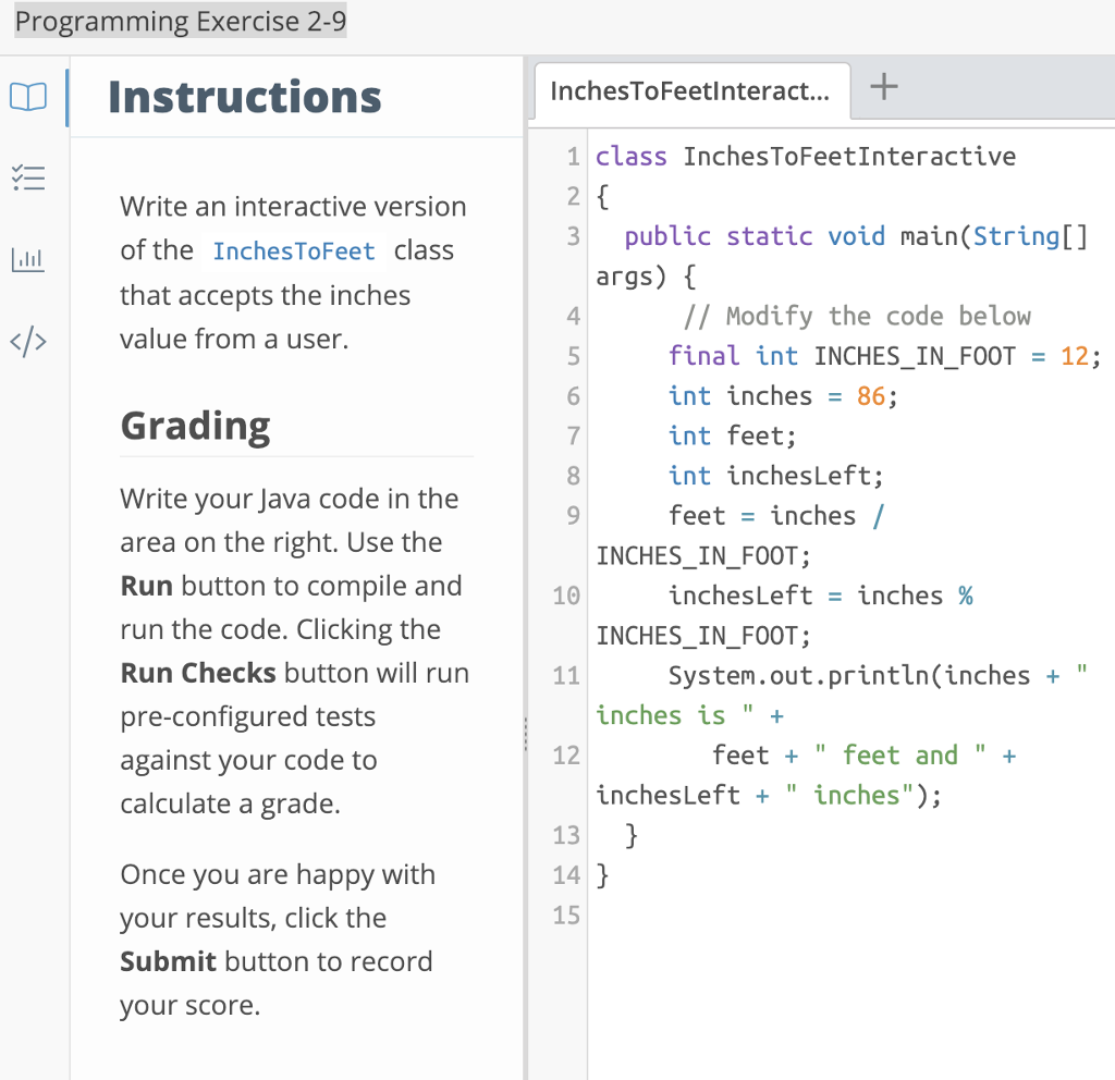 Solved Programming Exercise 2-9. Write An Interactive | Chegg.com