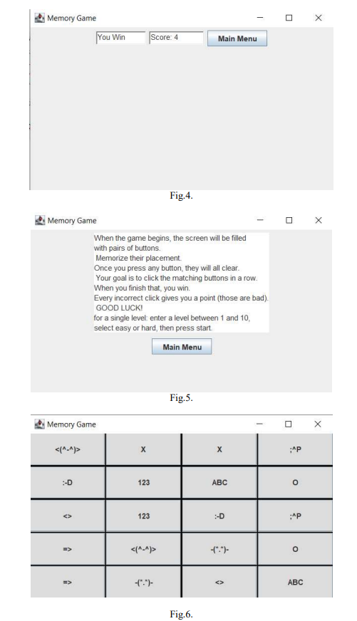 Solved Write a memory game program shown in Fig.1. The | Chegg.com