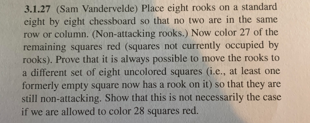 Solved Figure 3.1 Placing 8 nonattacking rooks on a