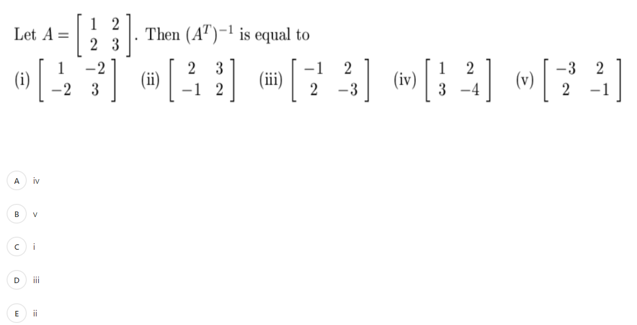 let a is equal to 1 2 3 4