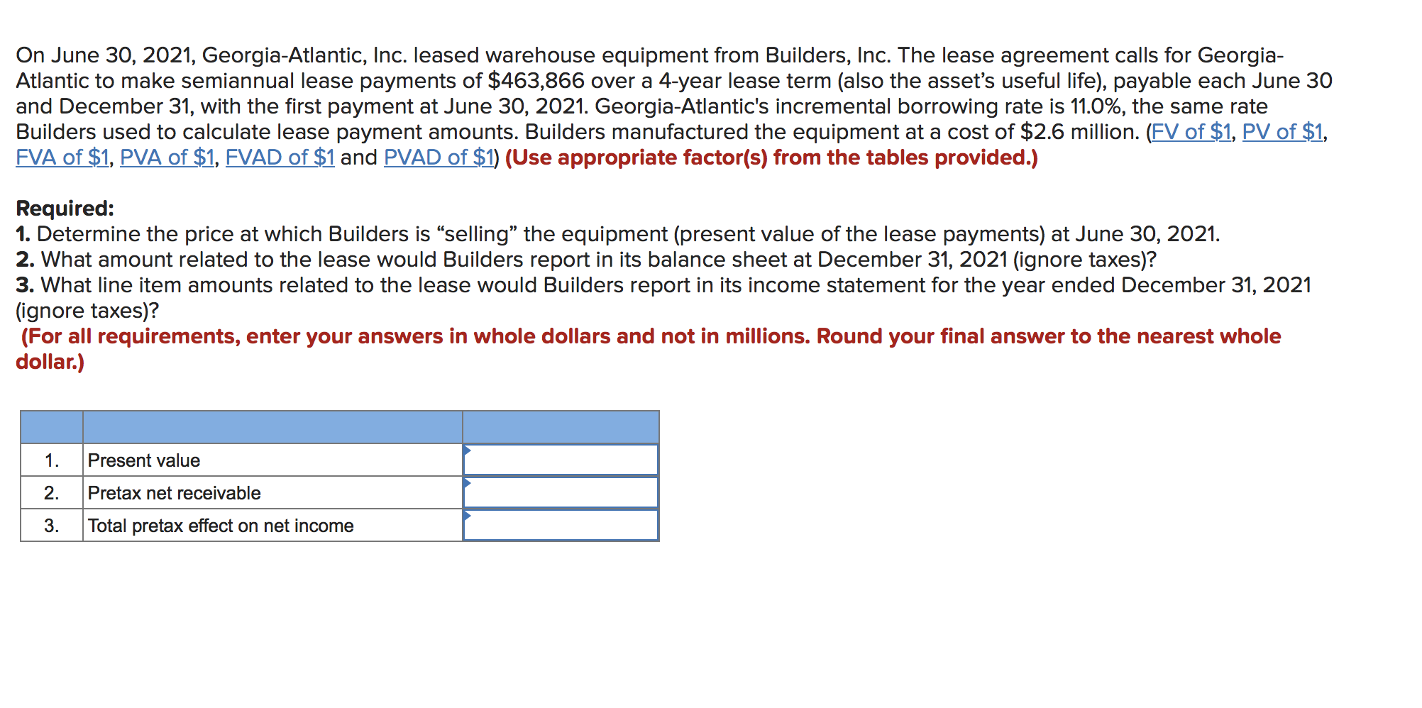 Solved On June 30, 2021, Inc. leased