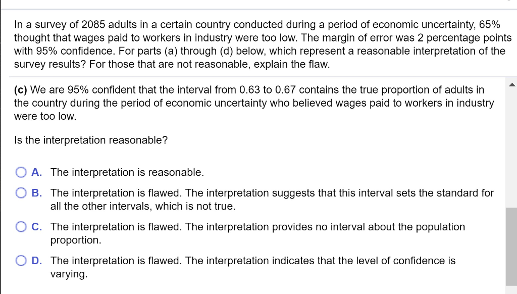 Solved In A Survey Of 2085 Adults In A Certain Country Chegg solved-in-a-survey-of-2085-adults-in-a-certain-country-chegg