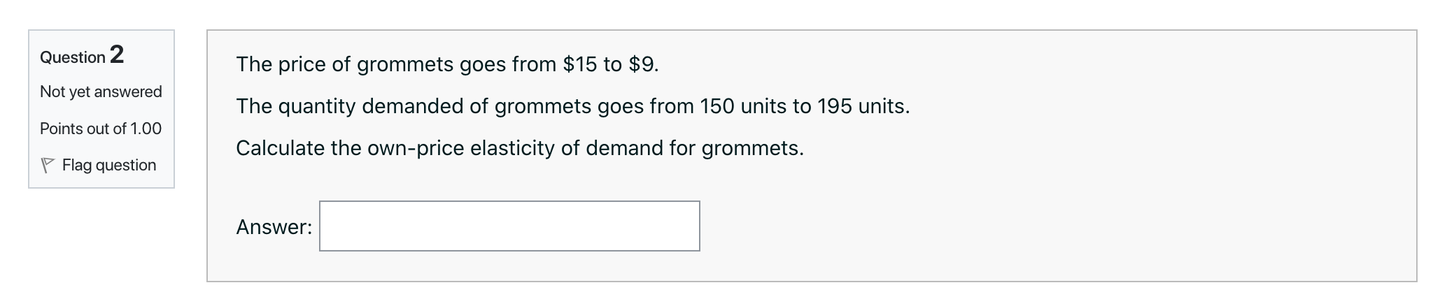 Solved Question 1 Suppose that a 4% decrease in the price of | Chegg.com
