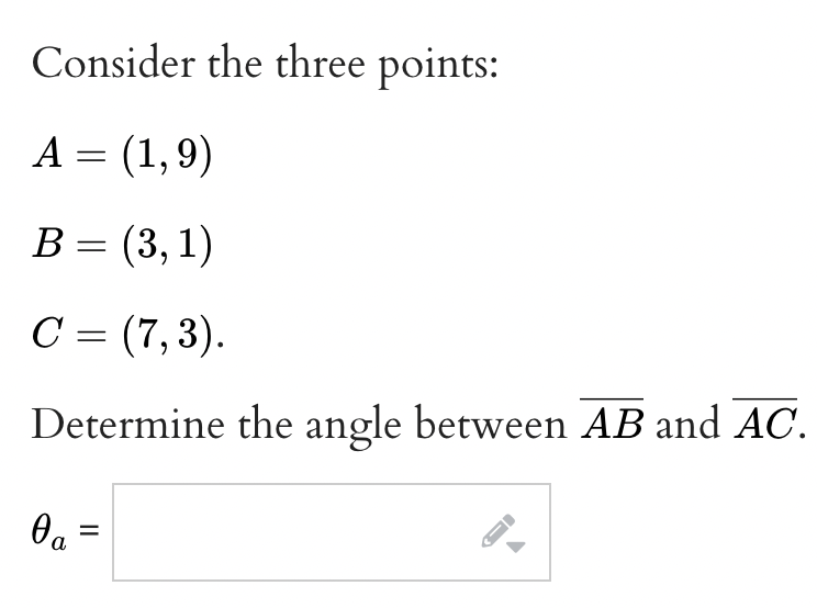 Solved Let A=(6,1,6) And B=(1,8,8) Be Vectors. Compute The | Chegg.com