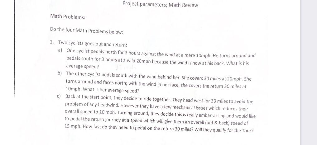 Solved Math Problems: Do the four Math Problems below: 1. | Chegg.com
