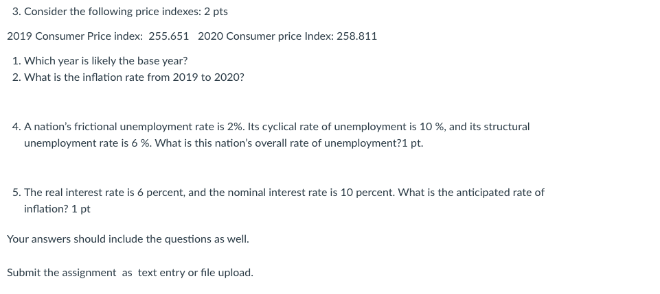 Solved Lesson #7 The Macro Economy: Unemployment Inflation | Chegg.com