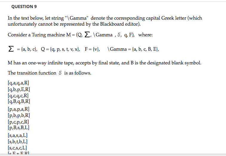 Questions In The Text Below Let String Gamma D Chegg Com