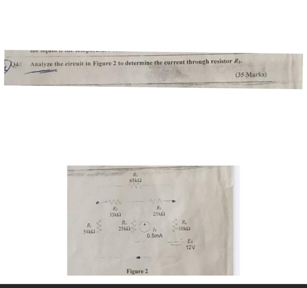 Solved ut me 20.314 Analyze the circuit in Figure 2 to | Chegg.com