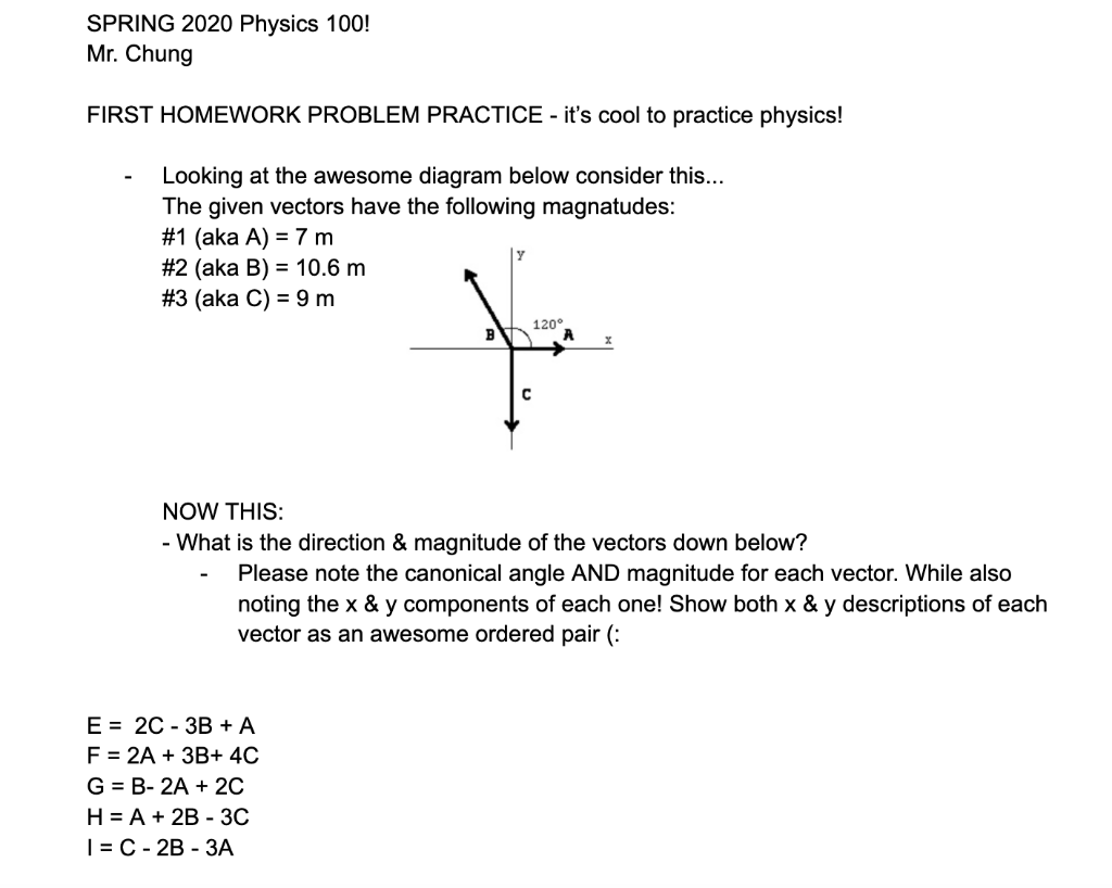 Solved Please help with this problem for college physics 100 | Chegg.com