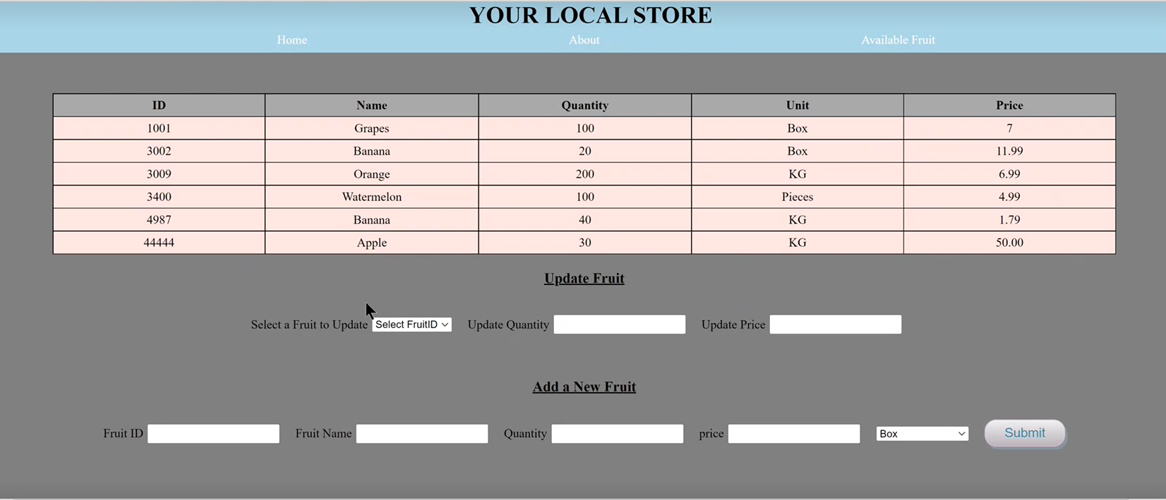 Solved Web Programming, SODV2201 Learning | Chegg.com