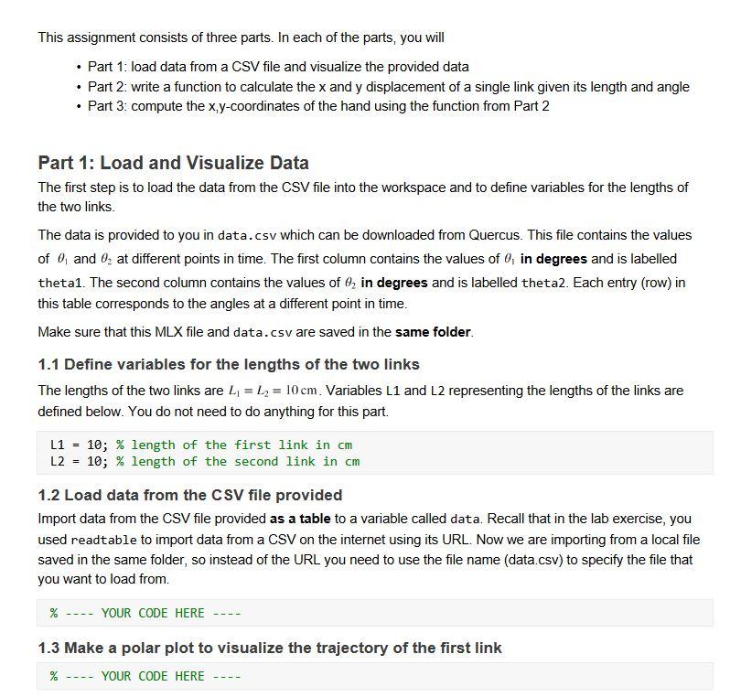 Solved Introduction For this assignment we will be looking | Chegg.com