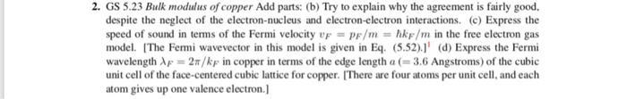 Solved Problem 5.23 The bulk modulus of a substance is the | Chegg.com