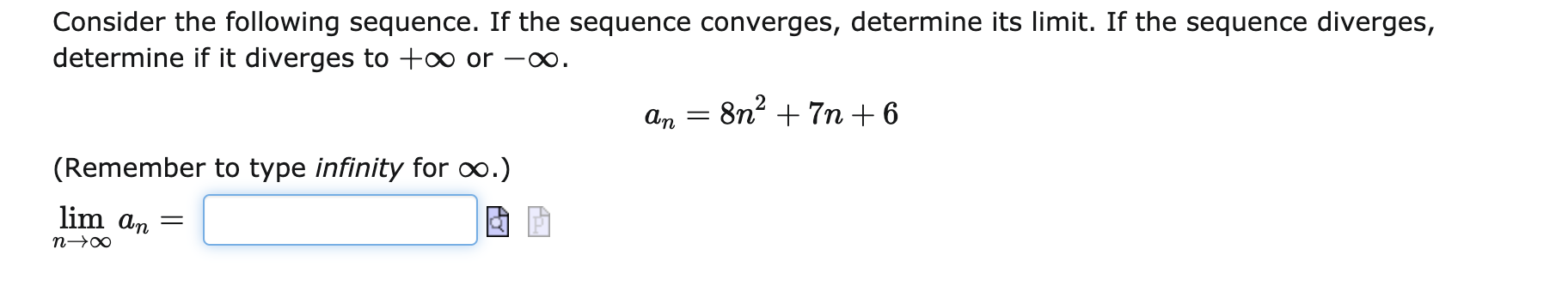 Solved Consider the following sequence. If the sequence | Chegg.com