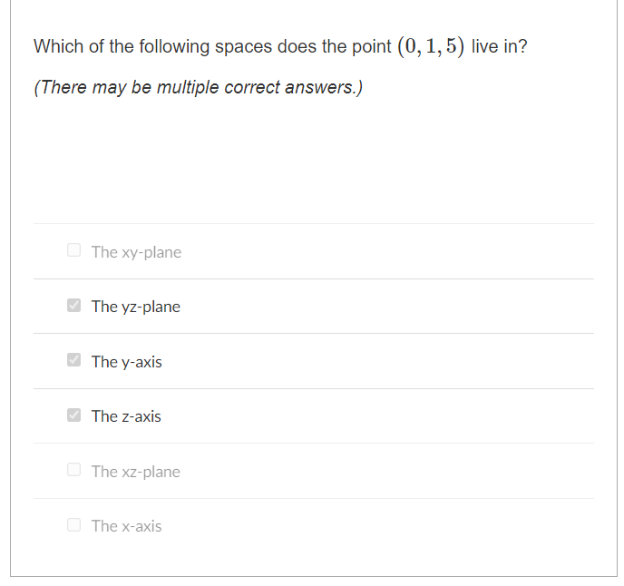 Solved I got the question wrong and the ones with the check | Chegg.com