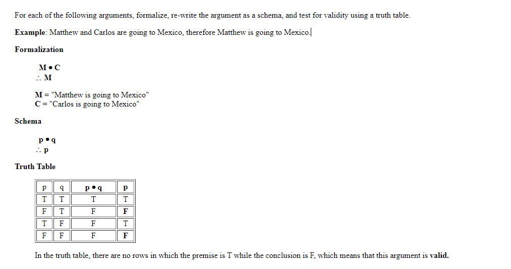 Solved For Each Of The Following Arguments Formalize Chegg Com