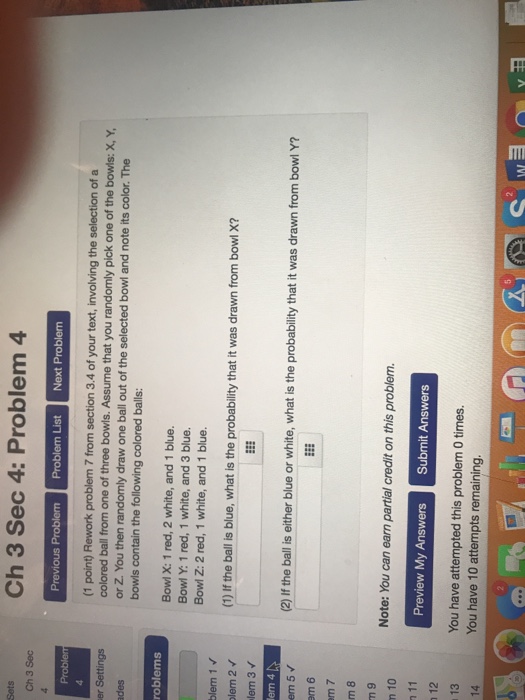Solved Ch 3 Sec 4: Problem 4 Sets Ch 3 Sec Previous Problem | Chegg.com