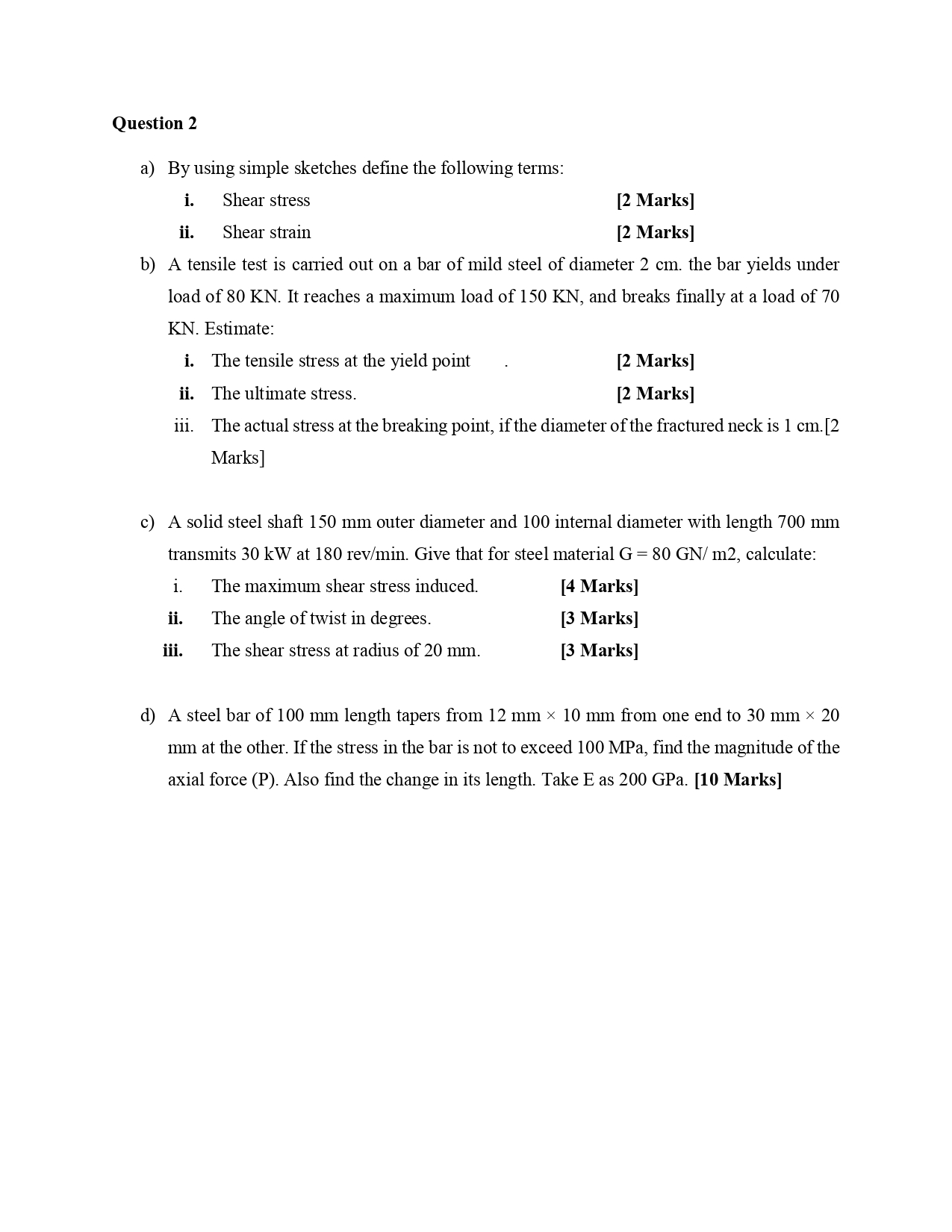 Solved a) By using simple sketches define the following | Chegg.com