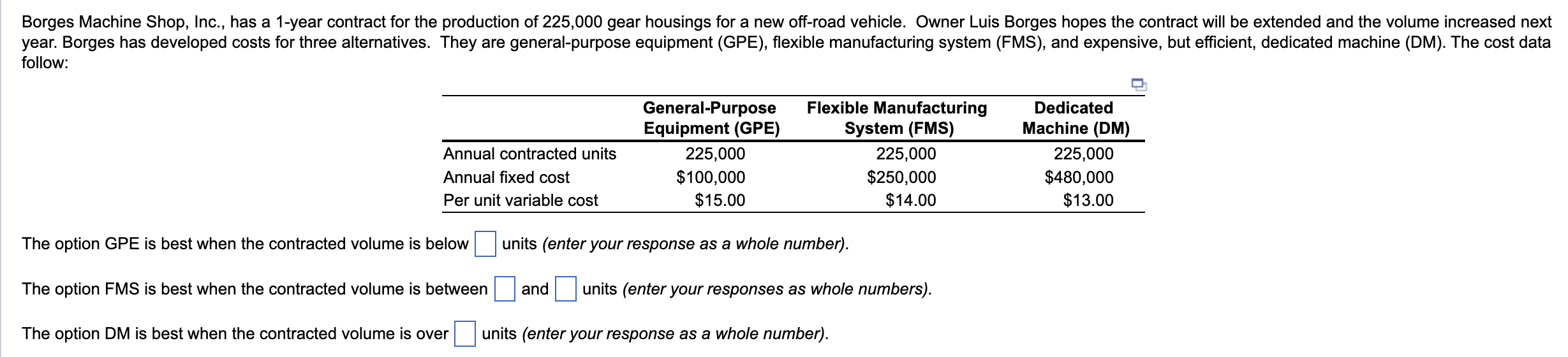 Solved Follow: The Option Gpe Is Best When The Contracted 