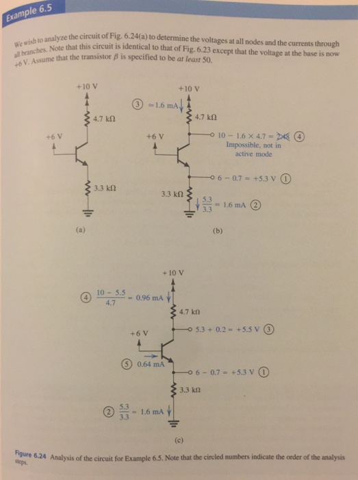 Solved We wish to analyze the circuit of Fig. 6.24(a) to | Chegg.com