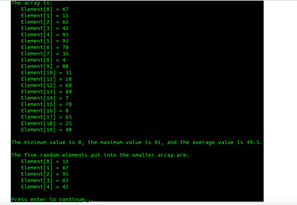 Solved This week we learn about arrays and continue to | Chegg.com
