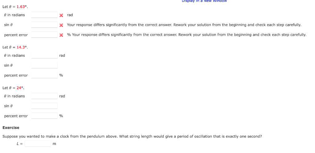 For Small Angles The Bob Moves In Simple Harmonic Chegg Com