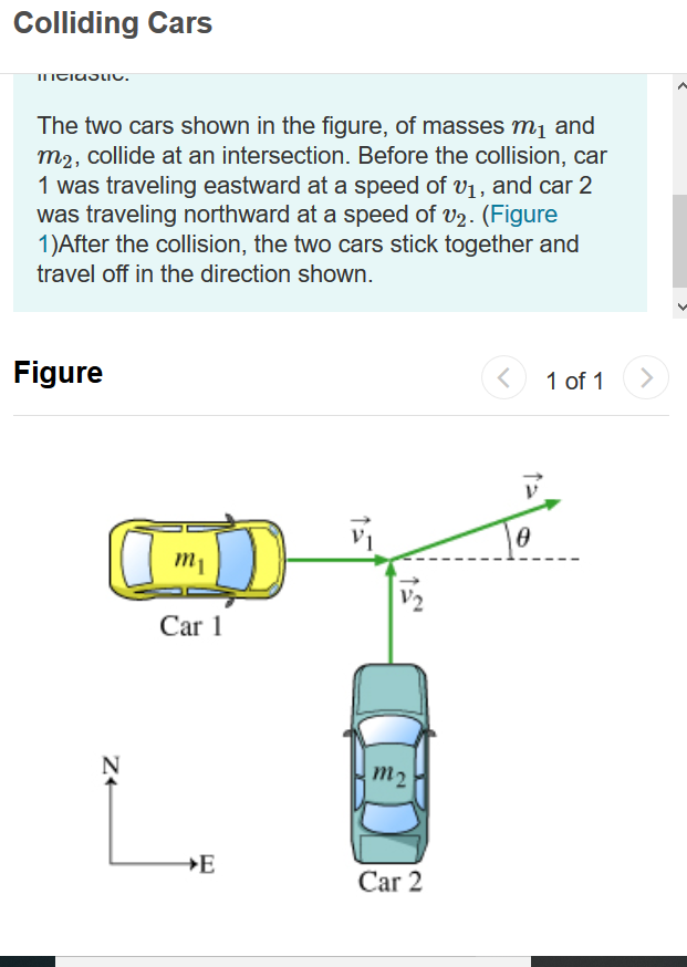 Solved Colliding Cars In This Problem We Will Consider The | Chegg.com