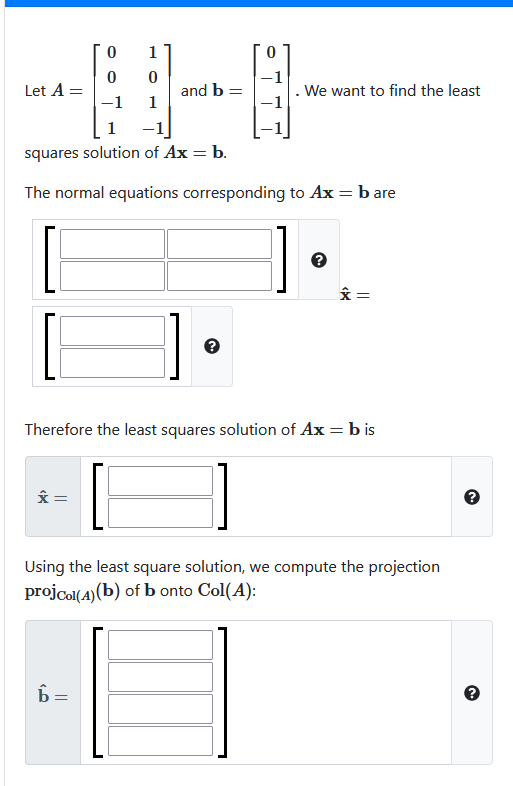 Solved 0 -1 -1 = 0 1 0 0 Let A = And B= -1 1 1 -1 Squares | Chegg.com