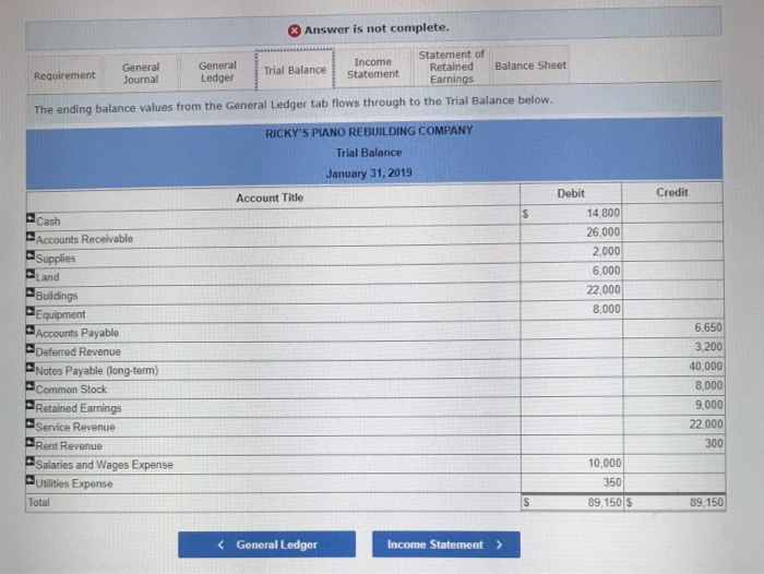 Solved E313 Recording and Posting Accrual Basis Journal