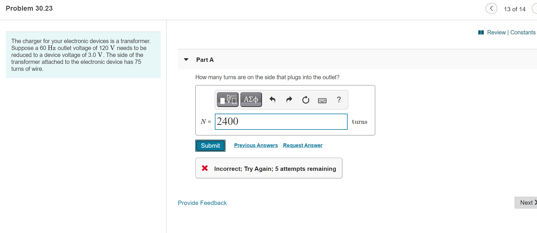 Solved The charger for your electronic devices is a