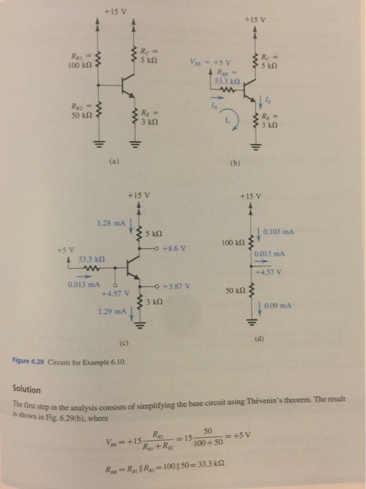 Solved Example 6.10 We want to analyze the circuitof Fig. 6 | Chegg.com