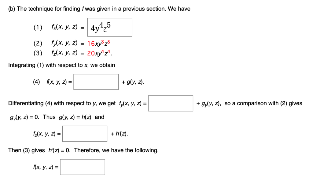 Solved A Show That F X Y Z 4y4z5i 16xy3z5j xy Chegg Com