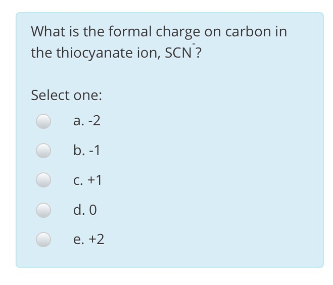 formail charge of carbon