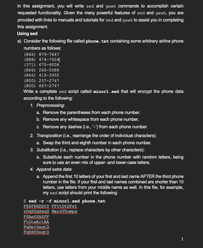 Sed Example Replace Line In File