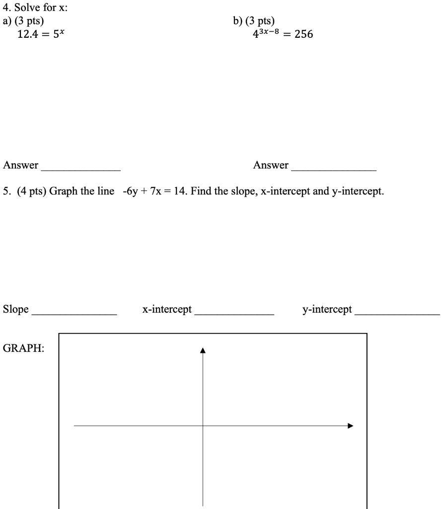 Solved LEAVE ALL YOUR ANSWERS AS FRACTIONS OR DECIMAL | Chegg.com