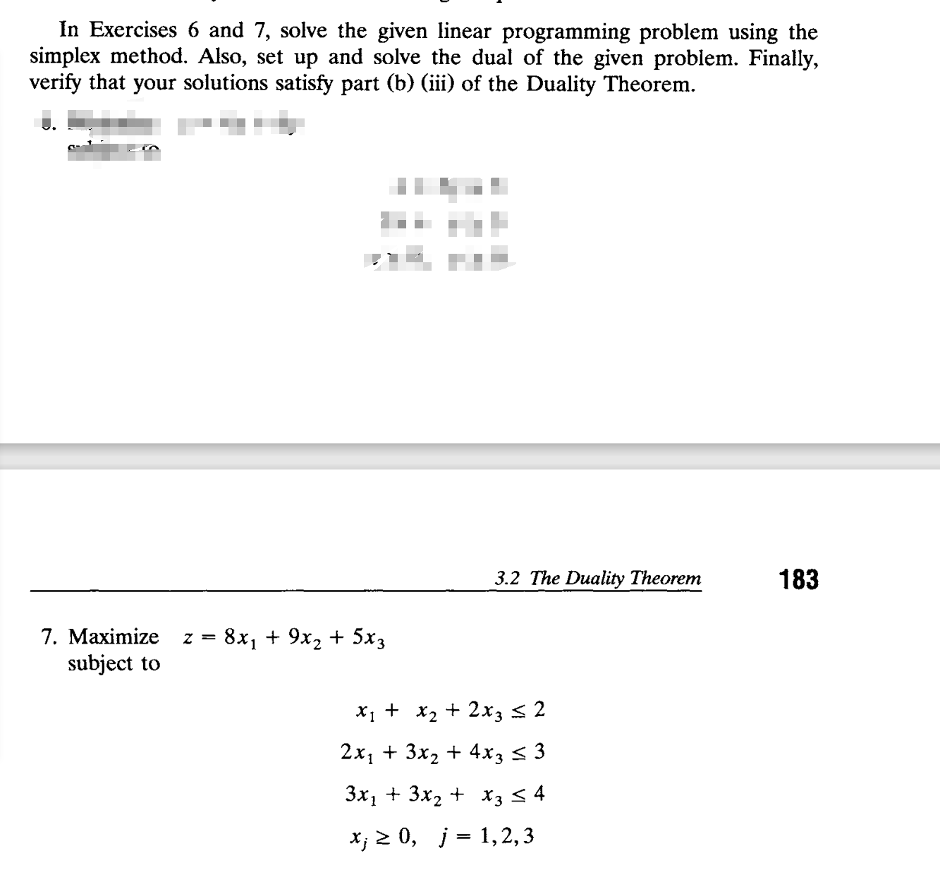 Solved In Exercises 6 and 7, solve the given linear | Chegg.com