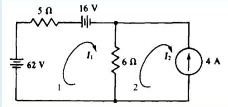 Solved 3 : 16 V 1, =62 v 6 Ո 4A 2. | Chegg.com