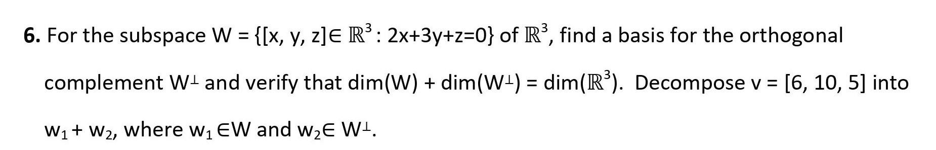 Solved Subject:- Linear algebra Please solve whatever is | Chegg.com