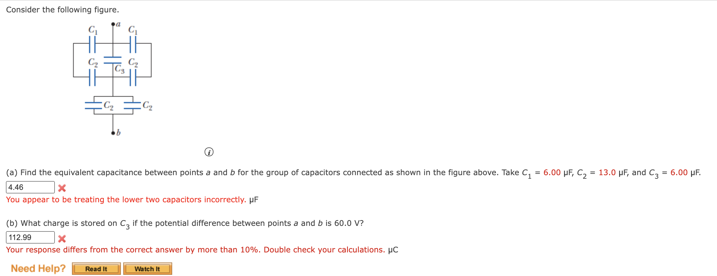 Solved Consider the following figure. a C C C2 C2 Cg EC2 = | Chegg.com