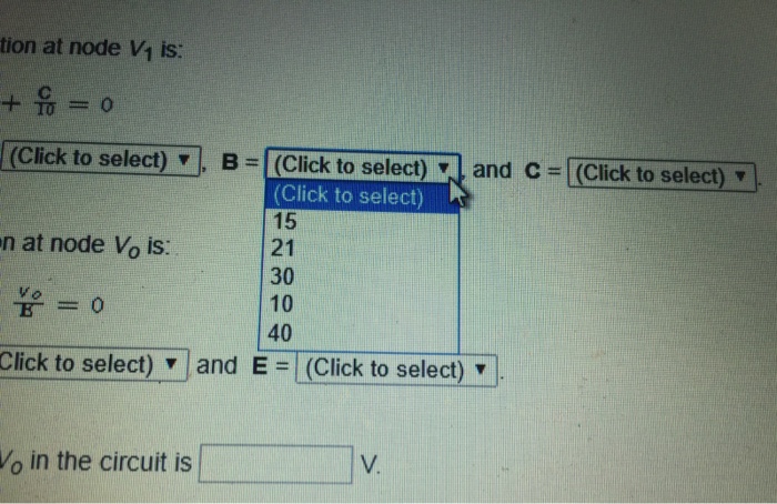 Solved In the circuit given below, R-21 Ω. Determine Vo 40 | Chegg.com