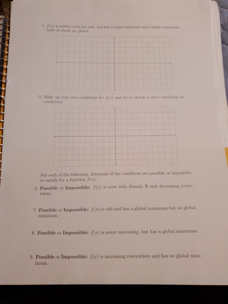 properties of functions homework 4