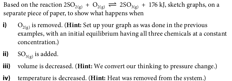 Solved Based on the reaction 2SO2(g) + O2(g) = 2SO3(g) + 176 | Chegg.com