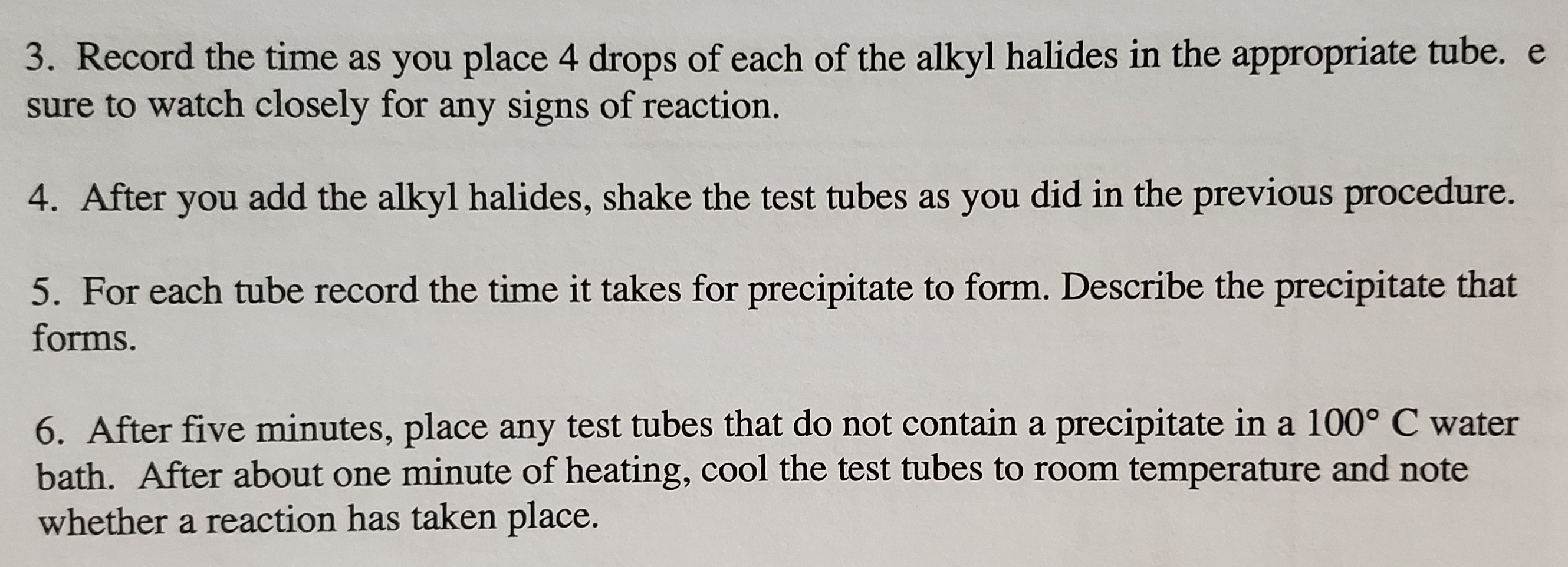 Solved 5. In terms of the water bath you use in this